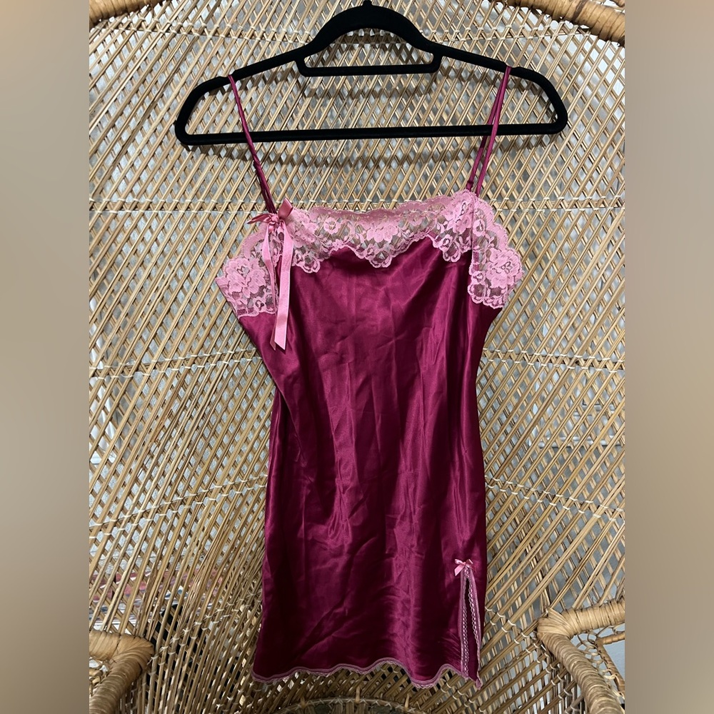 Victoria's Secret Pink slip dress Lace Detail